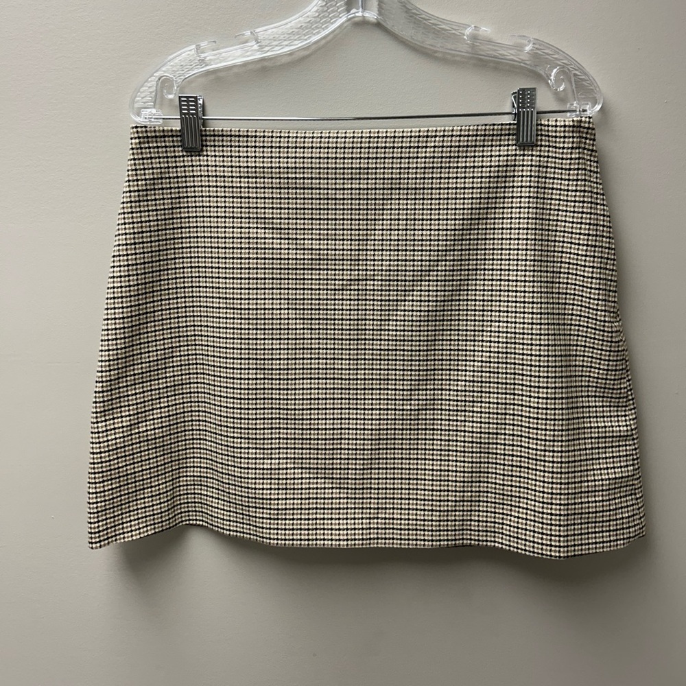 H&M Plaid Mini Skirt